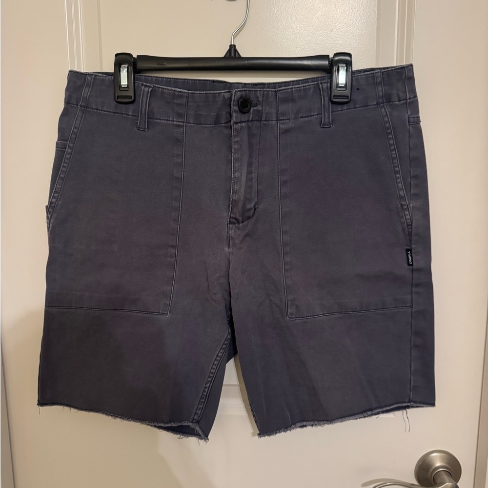 O'Neill Men's Charcoal Flat Front Shorts